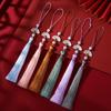 Pearl White Hanfu Style Tassel Pendant for Car or Bookmark