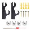 Wall Mounted Sword Hanger Holder Hangers Sword Storage Rack for Home Bedroom Living Room Decoration Display