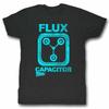Back To the Future Blue Flux Adult T-Shirt