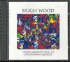CD HUGH WOOD - String Quartets Nos. 1 - 4 75605512392 Conifer Classic 1995 UK Classical Used