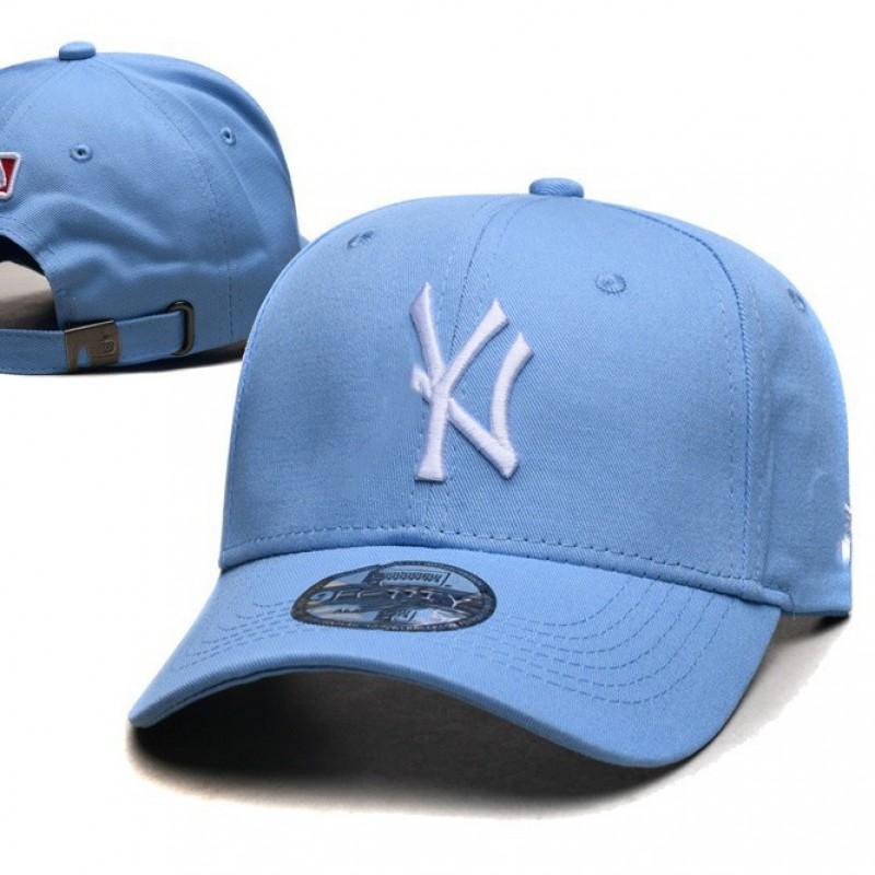 Yankee NY Embroidered Baseball Cap Adjustable Curved Brim Sun Hat Men Women Outdoor Sports