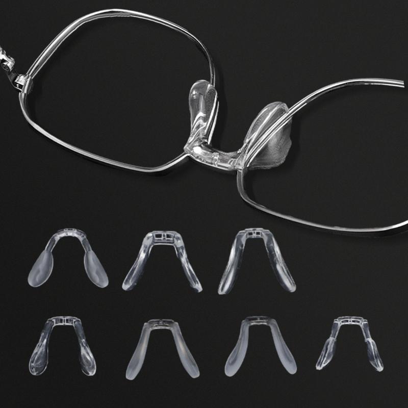Очки-седловидные Носовые упоры Цельный зажим для переносицы Очки с противоскользящим держателем Аксессуары для очков