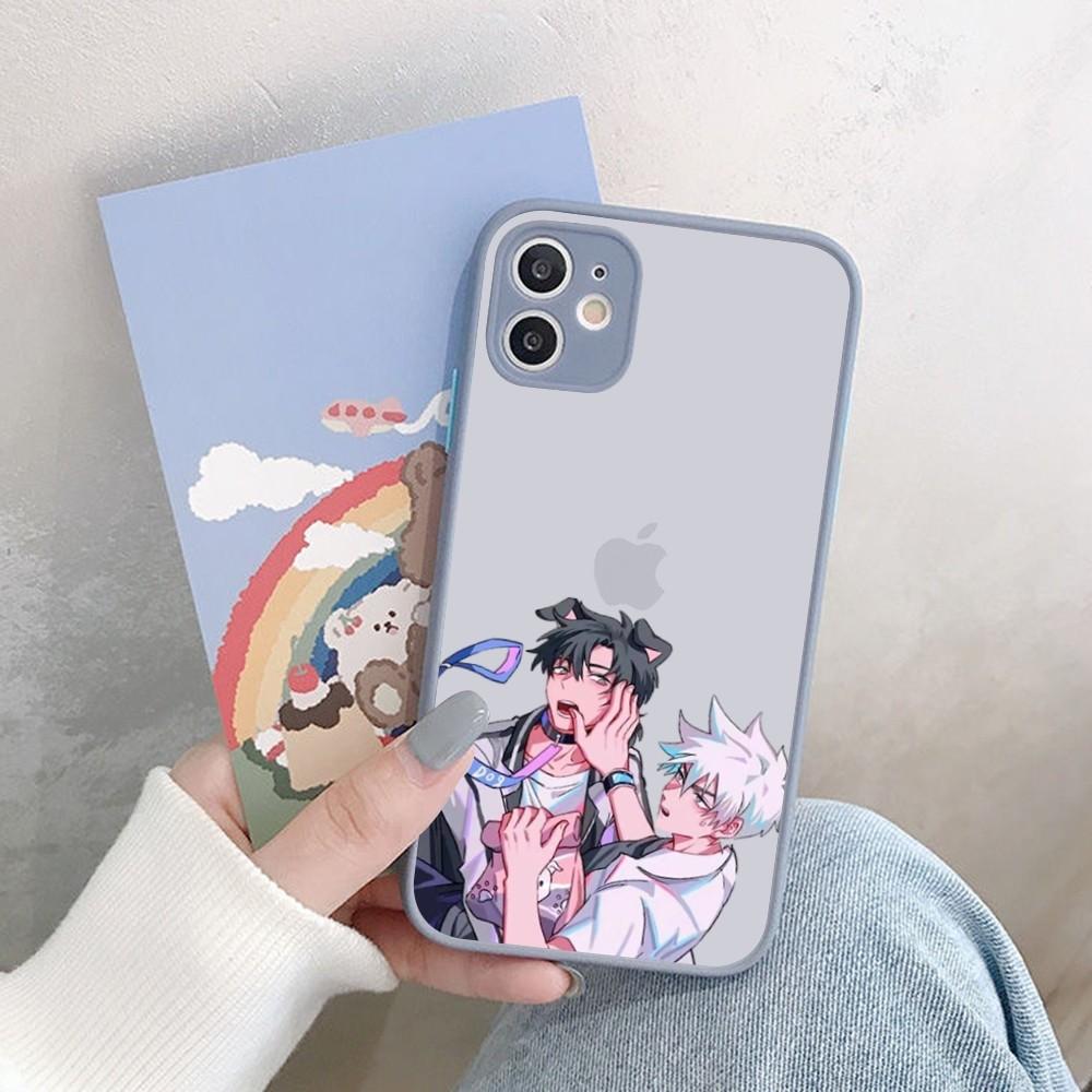 Аниме Ссылка Клик Время Агент Чехол для Телефона для iPhone 14 11 12 13 Mini Pro Max 8 7 Plus X XR XS MAX Полупрозрачный Матовый Чехол