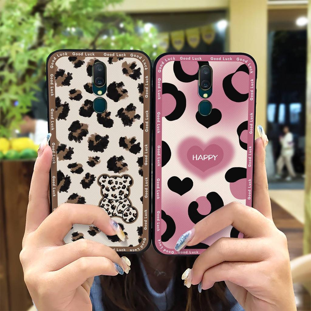 Shockproof Silicone Phone Case For OPPO F11 Back Cover Durable Soft Case Dirt-resistant Waterproof Cover Anti-knock Cute