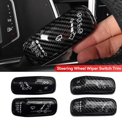 Для VW Golf 7 7.5 MK7 Golf 8 MK8 Tiguan L Аксессуары Интерьер Рулевое Колесо Крышка Переключателя Фар Управление Отделка Переключателя Стеклоочистителя