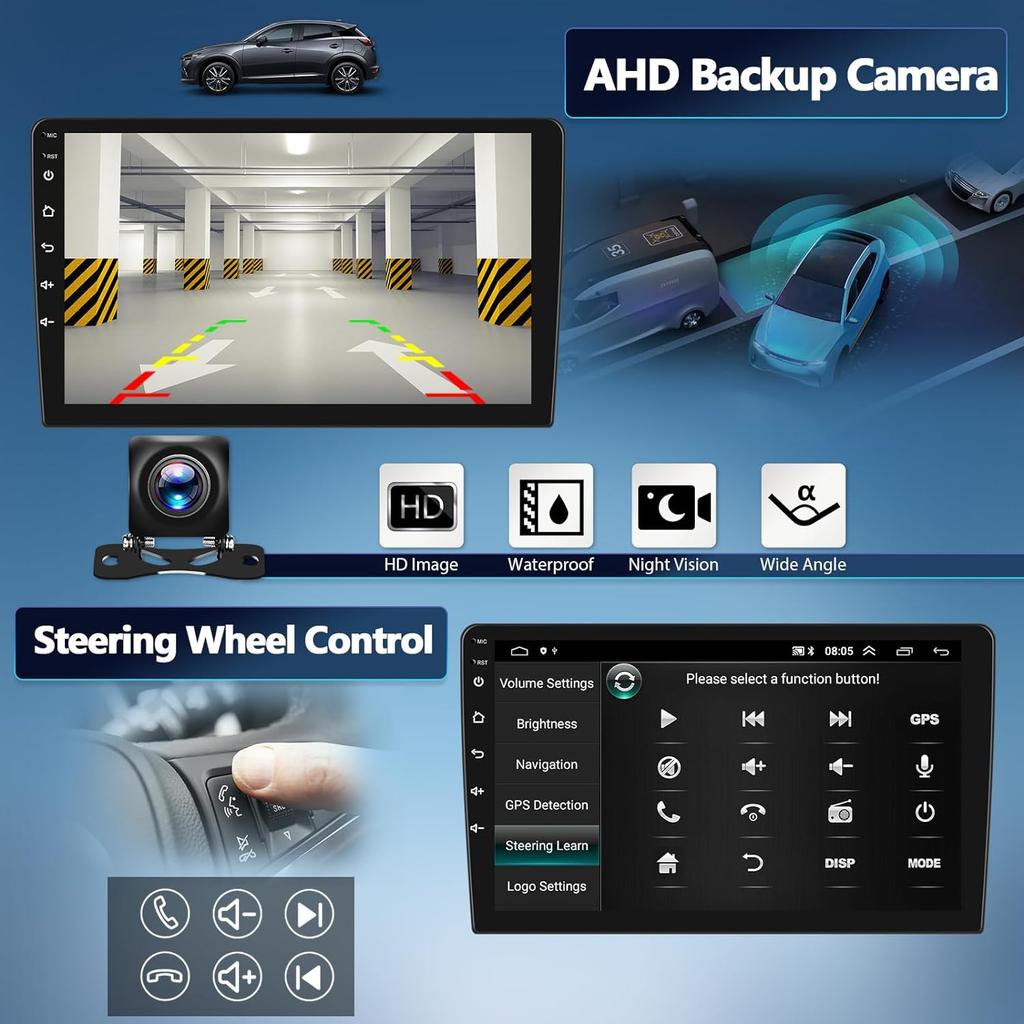 Car Radio Android 14 Carplay Auto For Toyota Land Cruiser Prado 150 2009 - 2013 Navigation GPS Multimedia Player Video Stereo BT