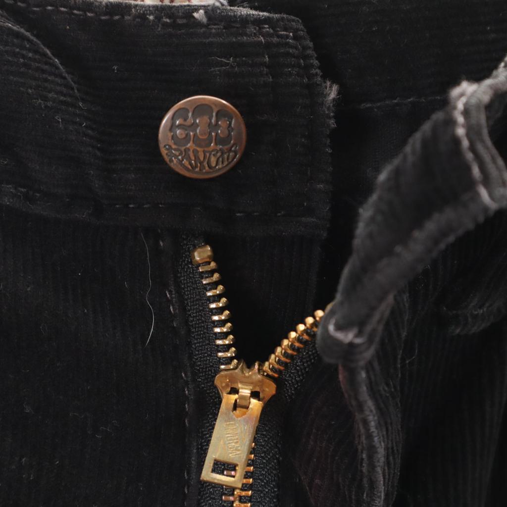 Брюки вельветовые REAL McCOY 600R-415Z W31 черные Мужские Б/У