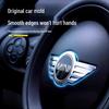 Металлическая наклейка-эмблема на руль BMW MINI для модификации интерьера