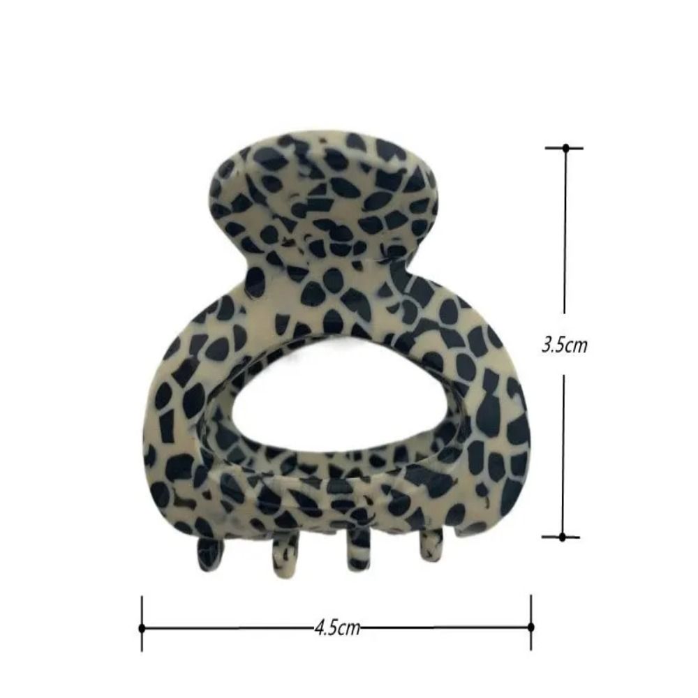 Acetate Vintage Back Half Hair Clip Hair Claw Small Grip Hair Clip New High-grade Grip Clip Women
