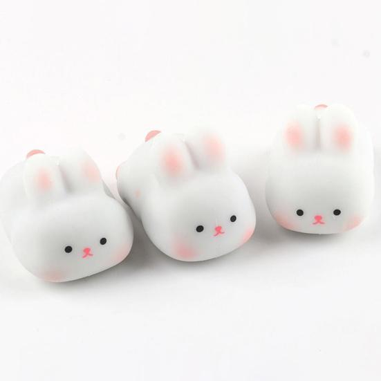 Anxiety Release Flexible Popular Funny Adorable Animal Bunny Decompression Squishes Toy Rabbit Fidget