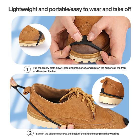 Non Slip Shoes Gripper Wear-resistant Surface Coarse Sand Ice Snow Shoes