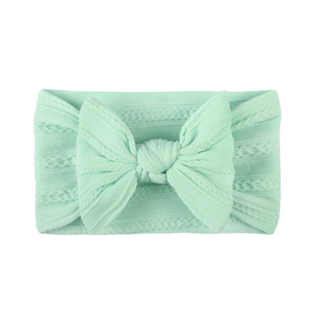 Baby Nylon Headbands Hairbands Hair Bow Elastics Hair Accessories For Baby Girls Newborn Infant Toddlers Kids