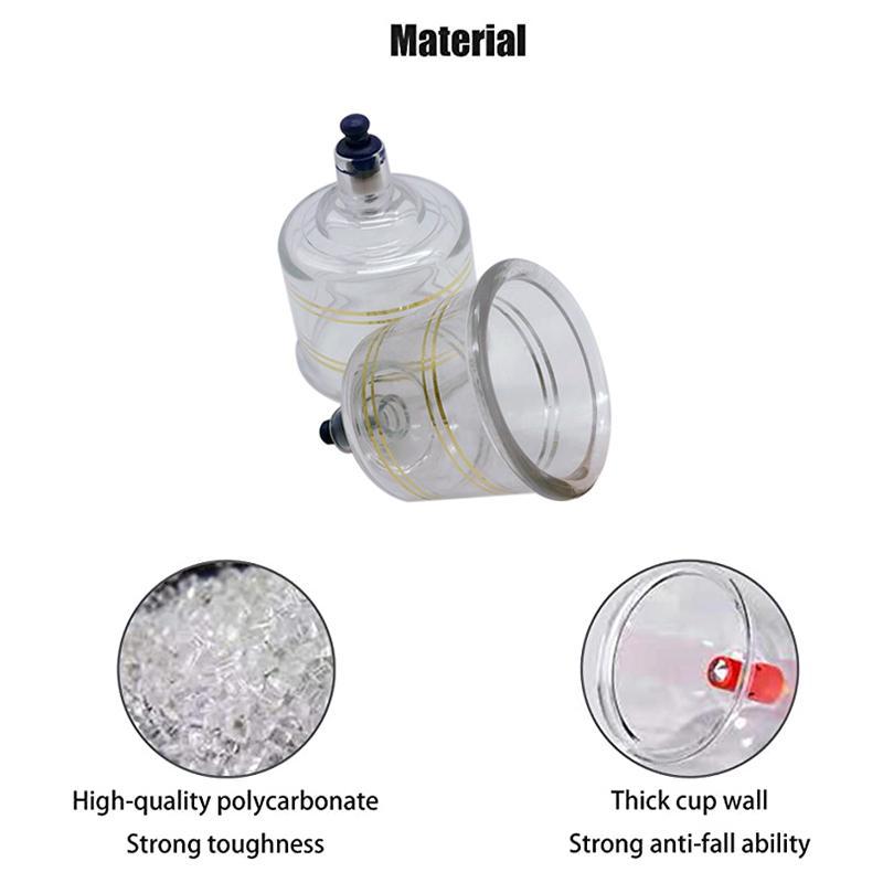 17/19 банок, набор для вакуумной баночной терапии, китайские медицинские чашки, баночки, терапевтическая присоска, вакуумный аппарат для терапии, расслабляющие массажеры