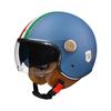 3C Certified Motorcycle Half Helmet Electric Bike Universal All Adult 3/4 Style