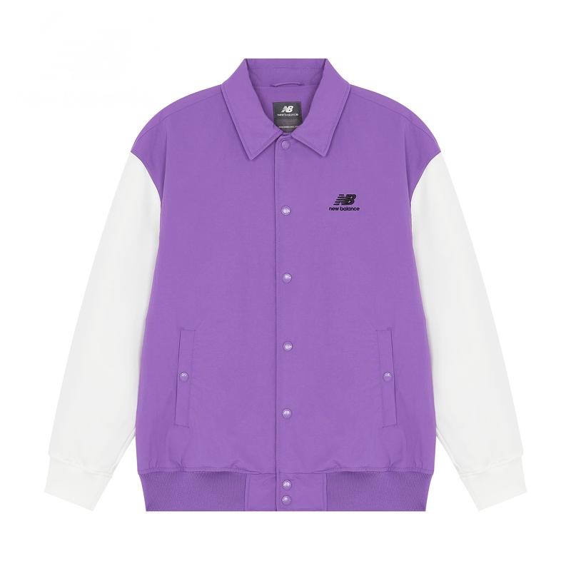 Men's Jacket New Balance Puffer Jacket Unisex Purple