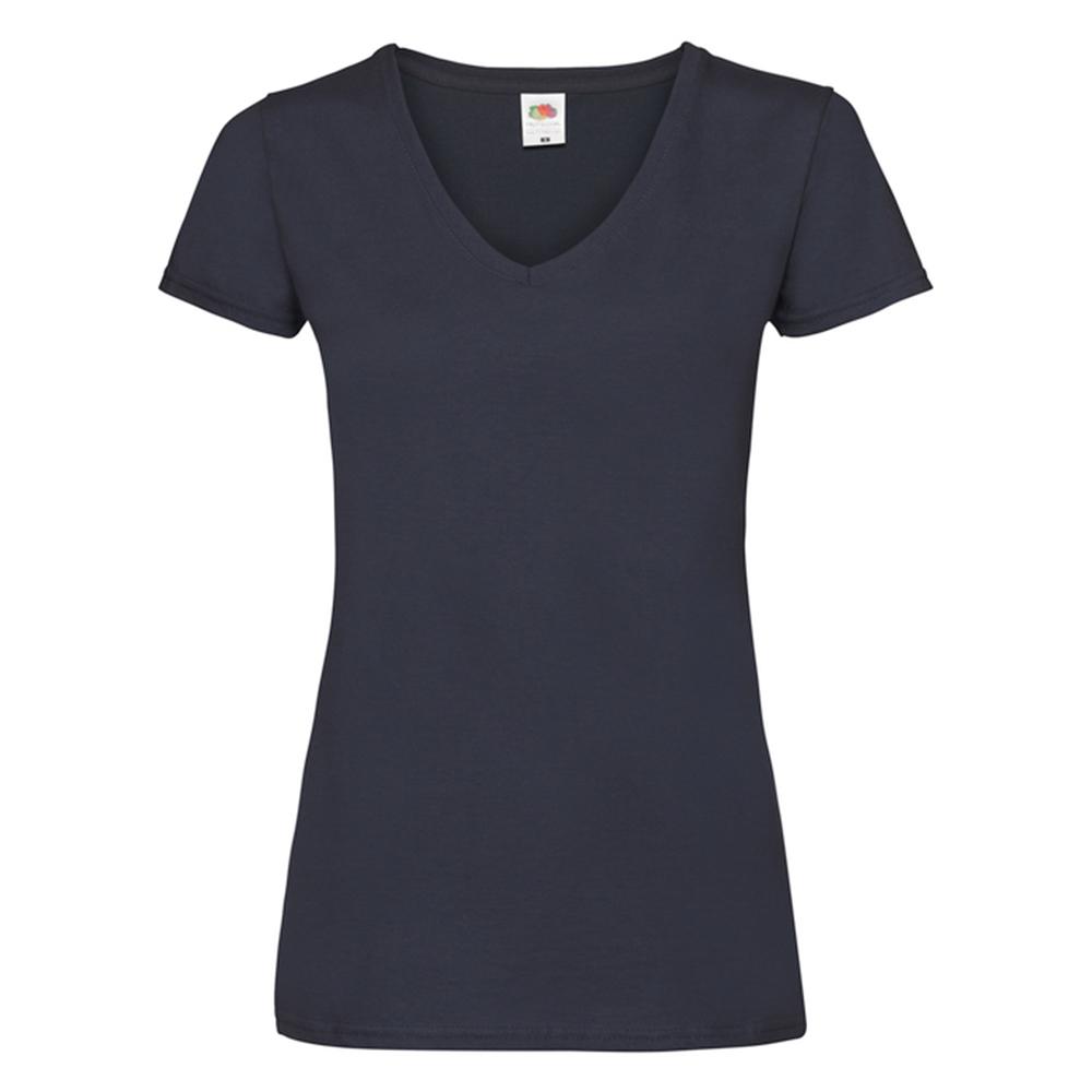 Fruit Of The Loom Womens/Ladies Valueweight V Neck T-Shirt