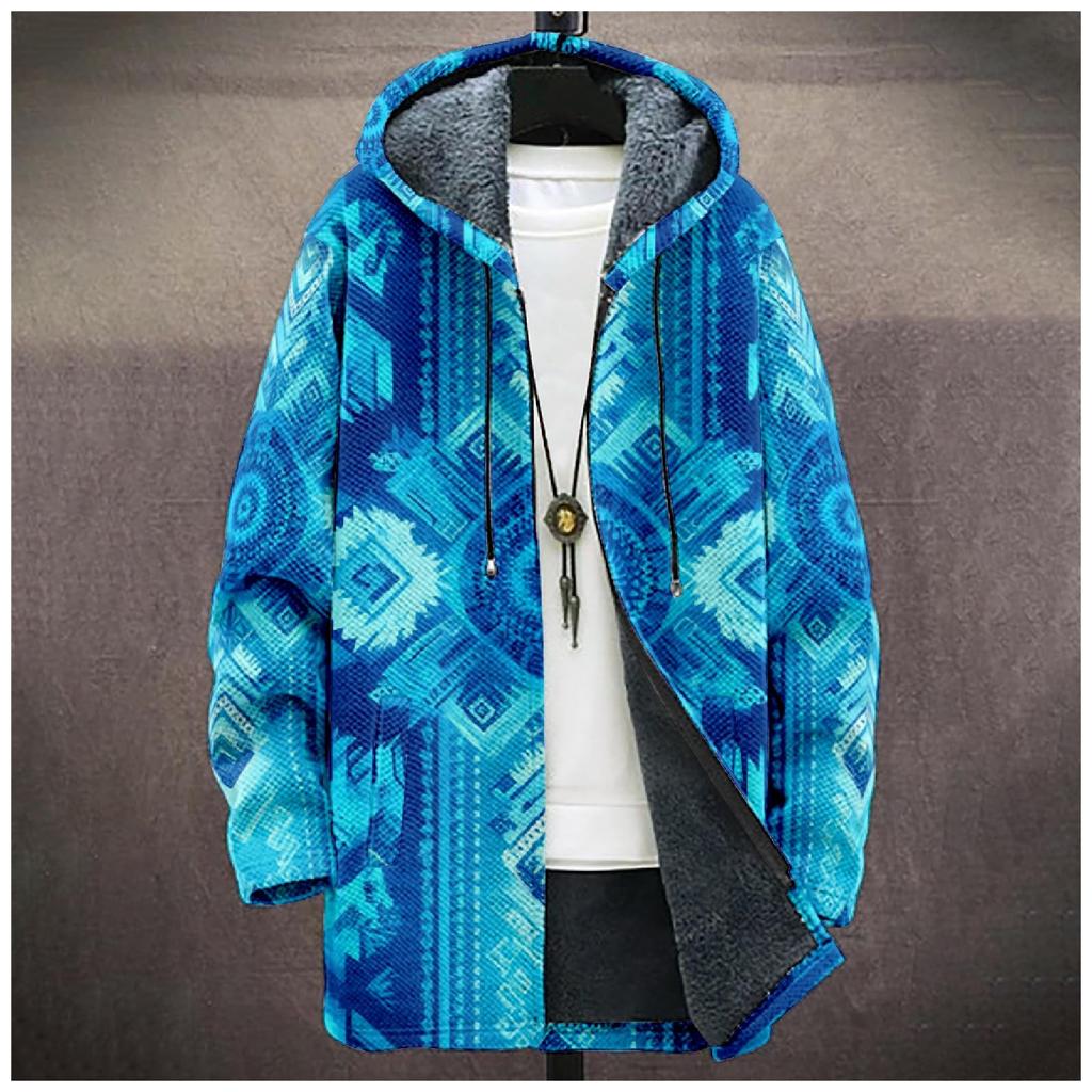 Мужская плотная куртка с карманами на молнии и карманами, вставленными в хлопковую куртку