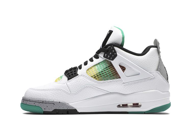 Jordan 4 Ретро Светло-зеленый Раста (Женский)