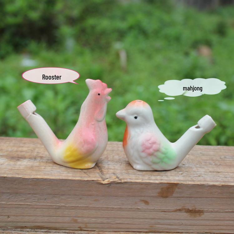 Ceramic Water Bird Whistle - Cute and Clever 11207, Produces Loud Sound, Perfect for Crafts