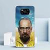 Breaking Bad WalterWhite Phone Case For Xiaomi Poco F7 Ultra X5 X6 X7 Pro M7 Redmi 15C 15 13C 13 12C 12 10C 10 10A 9 9C 9A 9T Co