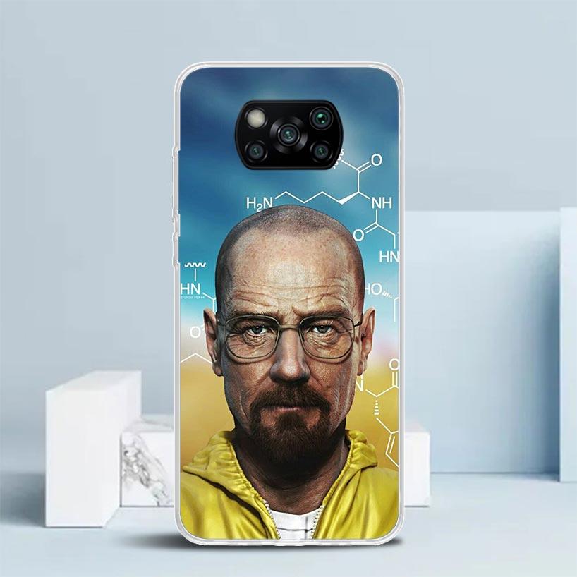 Breaking Bad WalterWhite Phone Case For Xiaomi Poco F7 Ultra X5 X6 X7 Pro M7 Redmi 15C 15 13C 13 12C 12 10C 10 10A 9 9C 9A 9T Co
