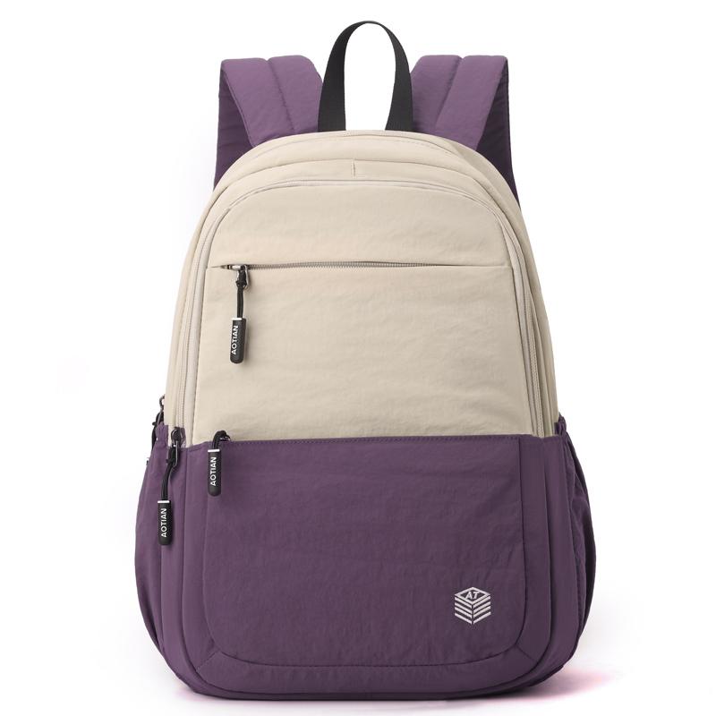 Женская сумка Уличный рюкзак контрастного цвета Студенческий школьный рюкзак Дорожная сумка