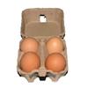 Grids Kraft Pulp Egg Cartons Chicken Eggs Tray Egg Containers Refrigerator Empty Egg Storage Box 2