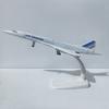 Джейсон Туту 20 см Модель самолета Air France Concorde Самолет Литой металл 1/300 Масштаб Самолеты Коллекционирование Подарки