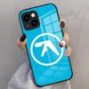 Чехол для телефона с логотипом Aphex Twin-es Для IPhone 17 Pro Max 16 15 14 Pro Max 13 11 X Xs Xr 8 7Plus Стеклянная крышка