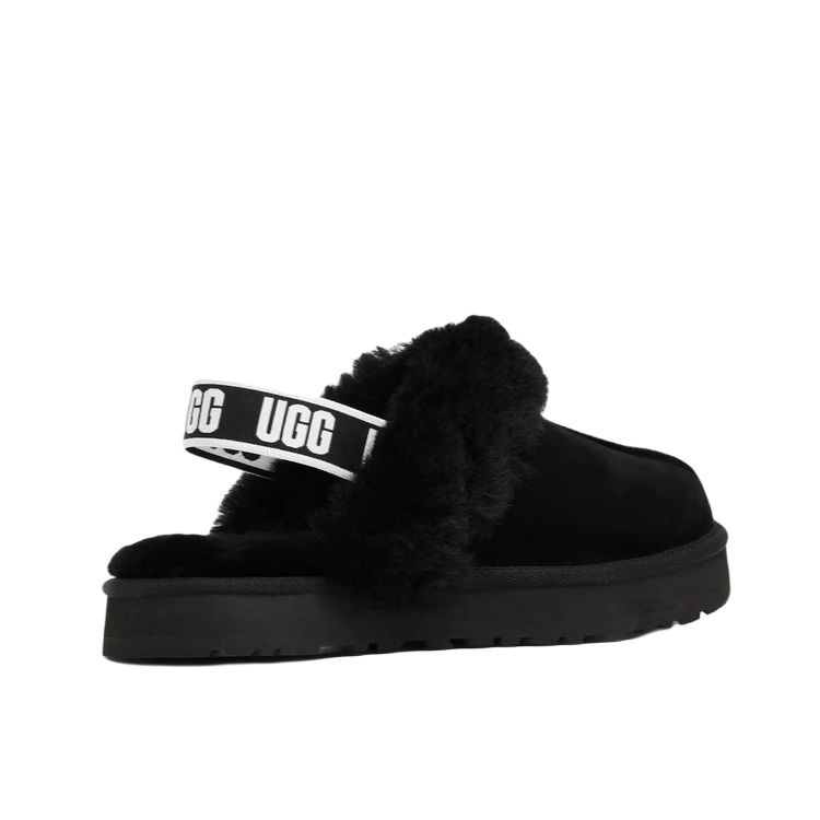 UGG Тапочки Funkette черного цвета (Дети) Детские кроссовки 1130395K-BLK