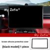 Car Center Console Screen Silicone Trim Frame Navigation Display Anti-Collision Protective Accessories For Zeekr 7GT 2025 2026