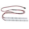 24 LEDs Chassis Light Aluminum Alloy Decorative Light Bar for 110 18 Scale RC Model On Off Road