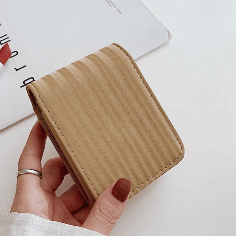 with Mirror Mini Cosmetic Bag Pu Leather Lipstick Storage Bag Travel Supplies Lipstick Bag Girls