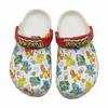 Crocs Классические детские кроссовки Пикачу, унисекс, сандалии и шлепанцы
