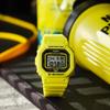 Casio Мужские часы G-SHOCK, кварцевые, с противоударным и водозащитным корпусом 200 м, из смолы, с будильником GMD-S5600EP-9