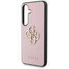 Etui do Samsung Galaxy S25 Guess 4G Logo Różowe