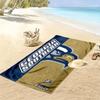 Пляжное полотенце с принтом Georgia Southern Eagles, большое, мягкое, быстросохнущее, для пляжа, кемпинга, плавания