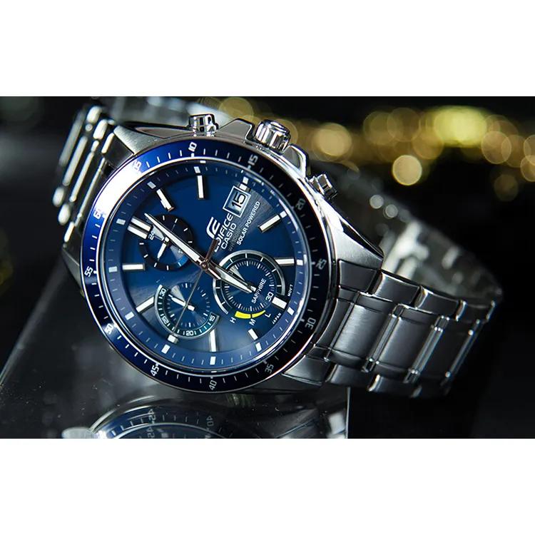 CASIO Men EDIFICE Blue Watch (Unisex) Japanese Korean Watches EFS S510D 2AVUPR