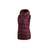 Windproof Sports Hooded Down Vest Women Vests Purple DZ1492