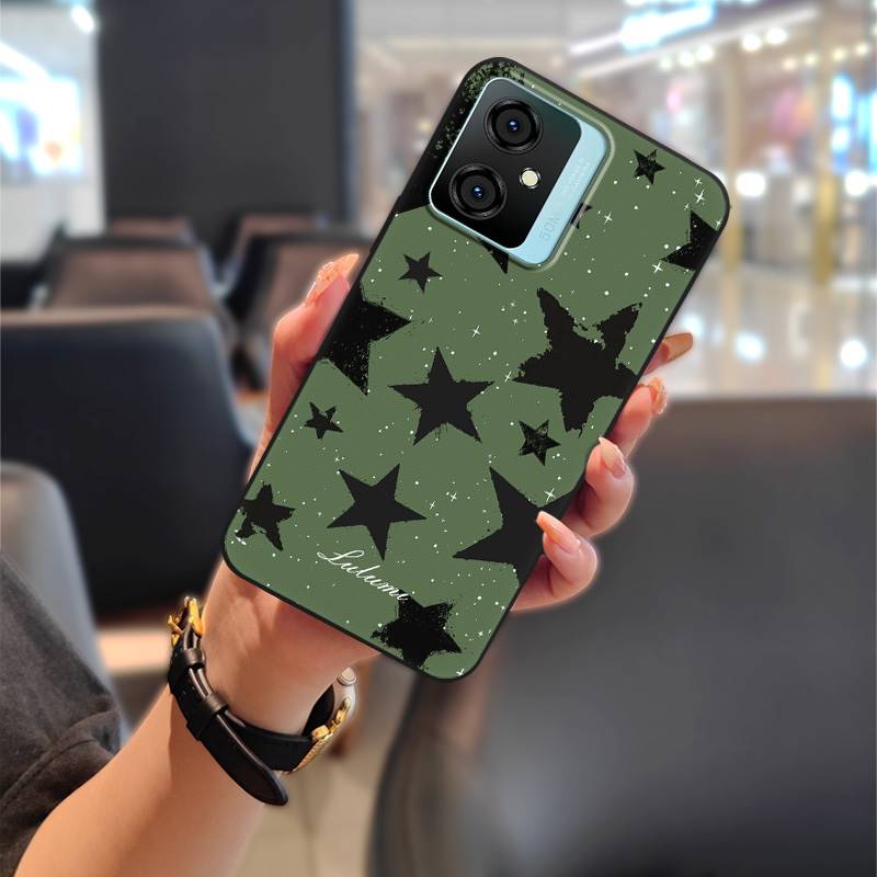 Protective Full Wrap Phone Case For Blackview Oscal C70 TPU Anti-dust Fashion Design Silicone Cartoon Back Cover Cute
