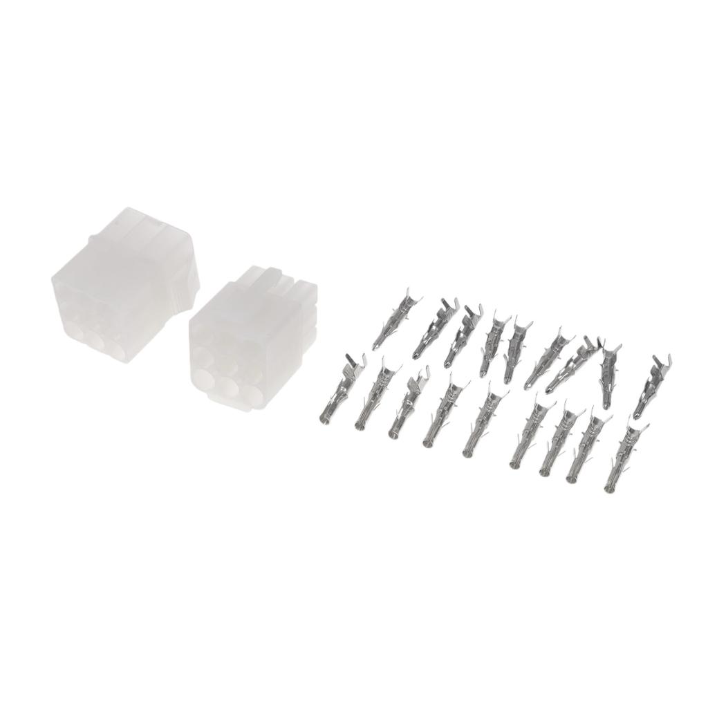 INFINAUTO 9-контактный автомобильный электрический разъем, комплект штекеров, серия 6,2 мм, для автомобиля, дома на колесах, грузовика