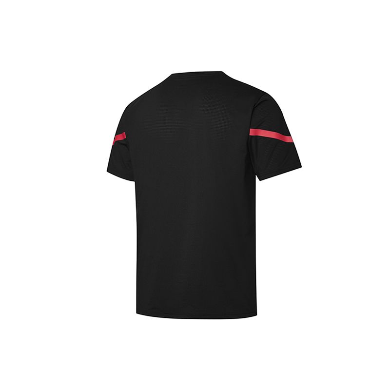 Puma AC Milan Pre-Match Training Football Short Sleeve T-Shirt Unisex Tops Black 764442-05