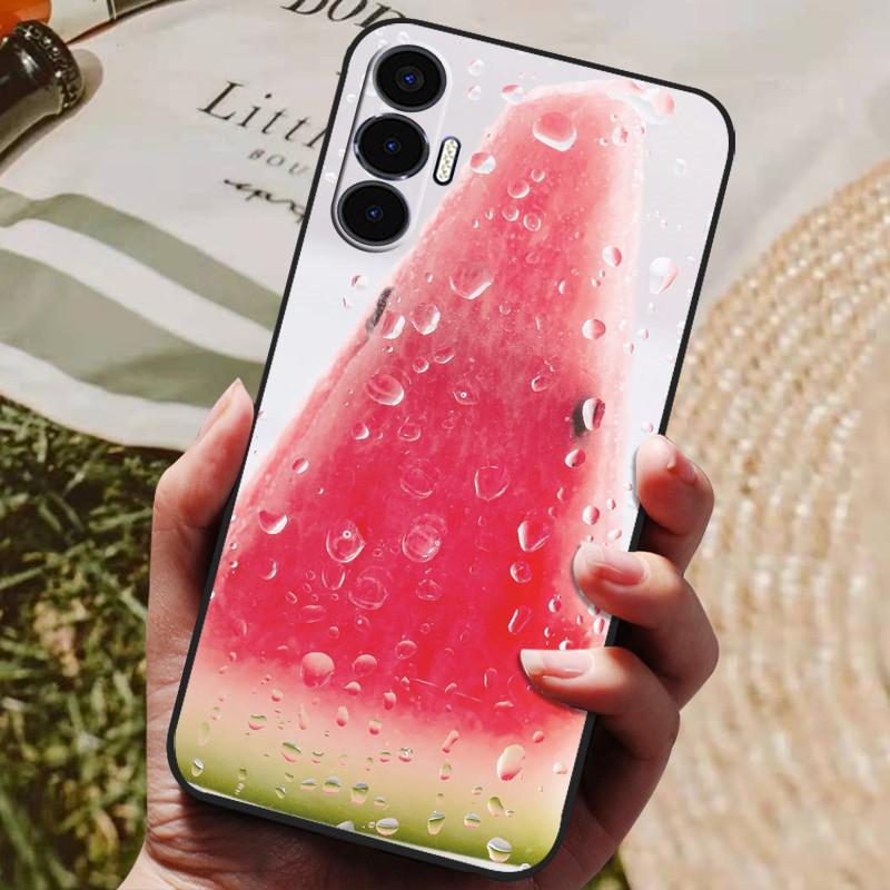 Чехол для Tecno Pova 3 Pova Neo Мягкий силиконовый задний чехол для Tecno Pova Neo LE6 Чехлы Чехол Pova3 PovaNeo Чехол для телефона Coque