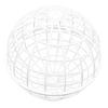 Ball-Shaped Chicken Cage Outdoor Spherical Chicken Coop Poultry Protection Cage Pigeon Rabbits Duck Safe Walking Net for Pet Safety Yard Farm Use