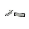 2Pcs Canbus LED License Plate Light For Mercedes Benz E C Class W210 W202 4D AMG White Car-Styling Number Lamp 12V