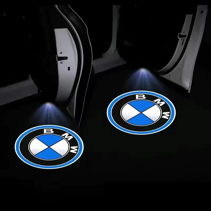2PCS car door LED welcome light wireless light induction lamp is suitable for BMW M1X1 X2 X3 X4 X5 X6 X7 car lamp accessories. KS7