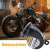 12V Snail Air Horn Loud Universal Motorcycel Horn 130dB 510hz Air Motorcycle Horn for Motorcycle Car for Motorbike Truck Vehicle