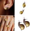 Modern Snail Earrings Alloy Fashion Accessories Unique Ear Studs