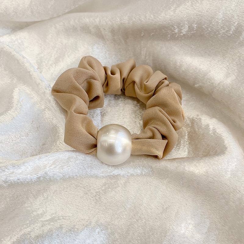 Женская эластичная резинка-скранчи со стразами, леопардовая, кофейная и черная