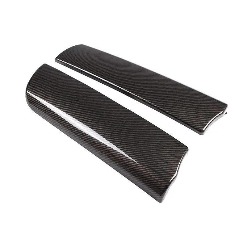Car Carbon Fiber Texture Center Console Armrest Box Protection Cover For BMW 7 Series F01 F02 2009 2010 2011 2012 2013 2014 2015